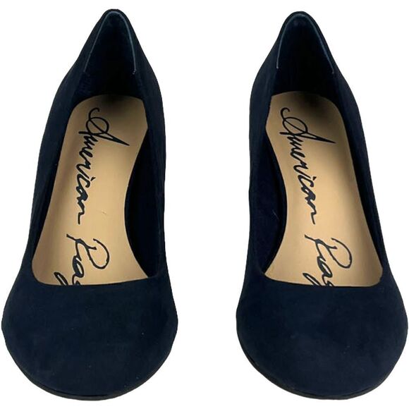 New American Rag Women Classic Shoes Felix High Heel 3" Pumps Blue Navy US 10 - Picture 2 of 8